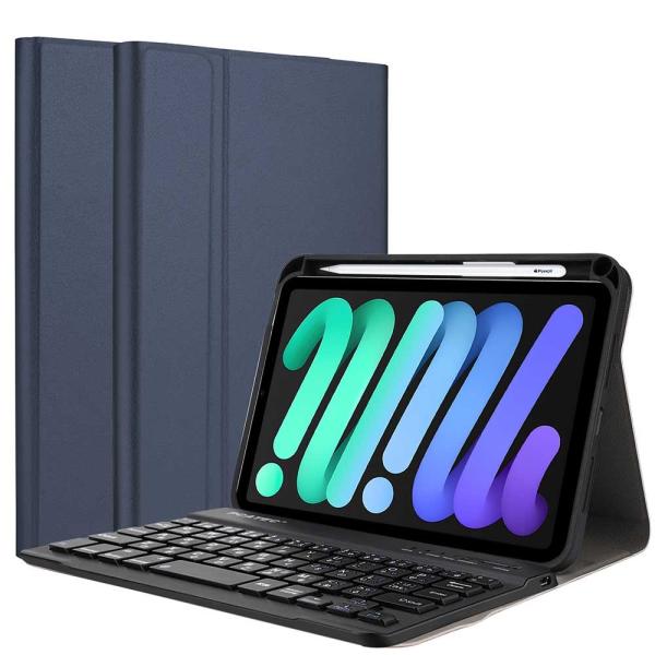 3カラー アイパッドミニ iPad mini / A17 Pro / 第6世代 キーボード付ケース ...