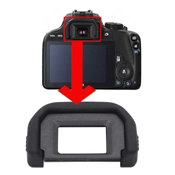 【送料無料】Canon交換用 アイカップ  Canon Ef 互換品  カメラファインダーアイカップ...