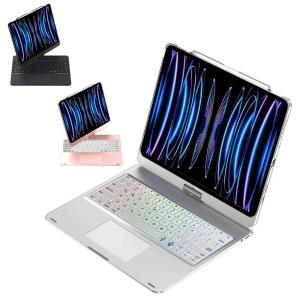 M4 iPadpro13インチ用 Bluetoothキーボード iPad Pro13インチ M4 2024 Pro12.9/Air13インチ M2 タッチパッド