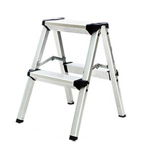 脚立2段 梯子 アルミ 脚立 折りたたみ ミニ 軽量 耐荷重150KG 滑り止め