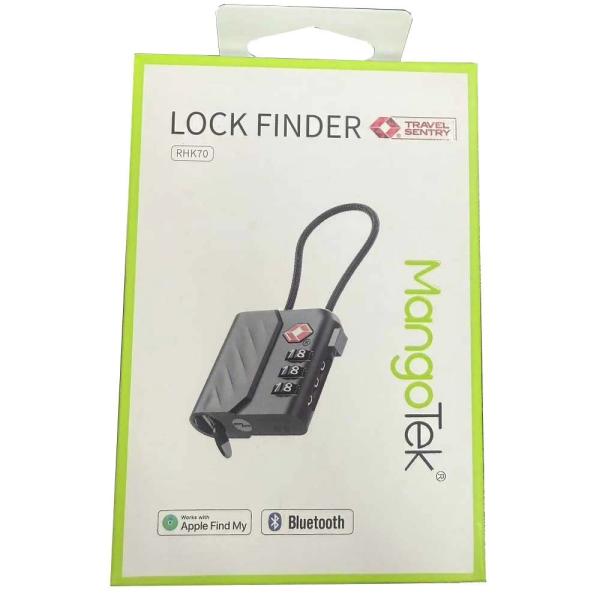 Lock finder TSAロック 海外旅行用鍵 荷物バッグ用ロック MangoTek ３桁 ダイ...