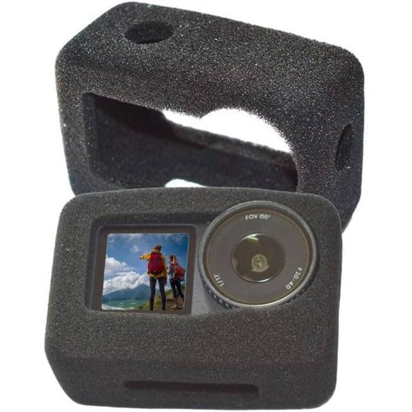 オズモ / DJI / Osmo Action 6 用 カメラ ビデオ ノイズ リダクション 黒発泡...