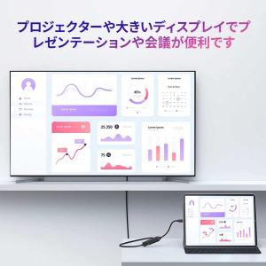 USB Type-C HDMI変換アダプタ 4...の詳細画像4