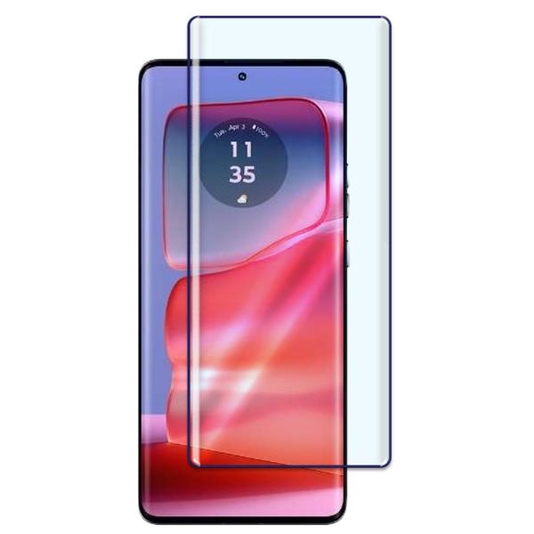 モトローラ motorola edge 50 pro ブルーライト 強化ガラス 液晶保護フィルム ガ...