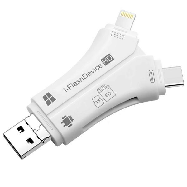 カラー3色 選択可 SD カードリーダー USB TYPE-C 4in1 10Gbps 高速転送 8...