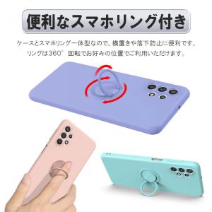 ギャラクシー A52 ソフトケース リング T...の詳細画像5