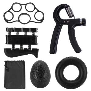 ハンドグリップ 握力 トレーニング 5点セット ハンドトレーナー 5-60kg