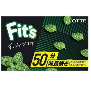 ロッテ Fit’s(フィッツ) オリジナルミント 12枚 ×10個
