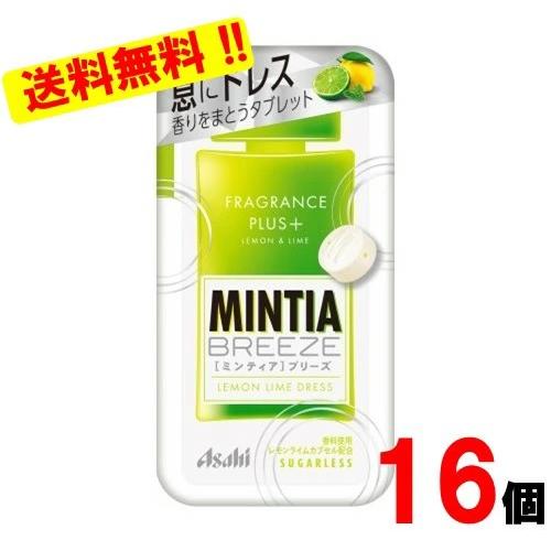 アサヒ　ミンティアブリーズ　レモンライムドレス 30粒×16個