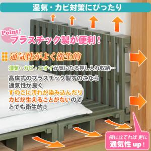 プラスチックすのこ 2枚入 | すのこ プラス...の詳細画像1