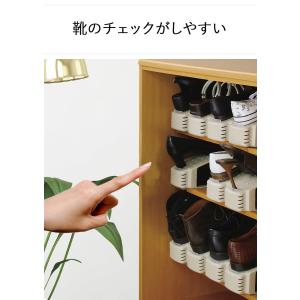 くつホルダー 6足分 | コンパクト 靴 収納...の詳細画像4