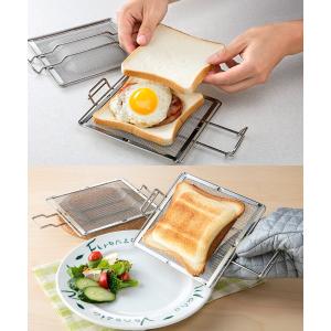 ホットサンドメーカー トースター&グリル用 日...の詳細画像1