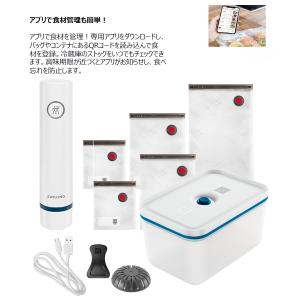 真空パック機 袋 保存容器 プラスティックコン...の詳細画像3