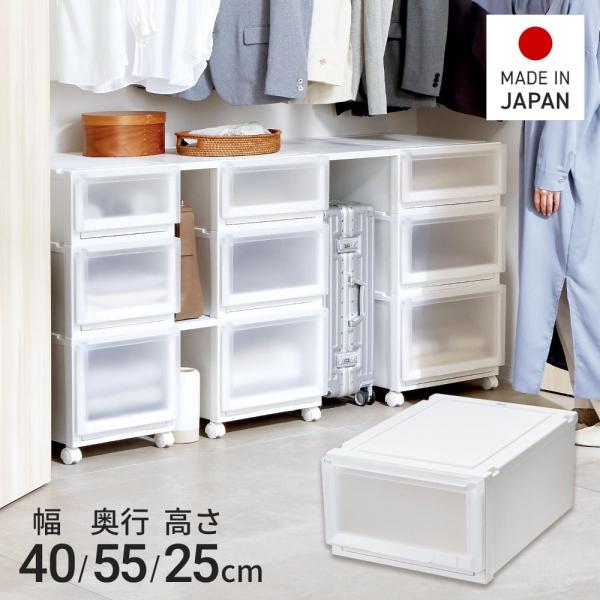 【 通販限定 2個セット 】天馬 収納ボックス フィッツケース アドバンス 幅40×奥行55×高さ2...