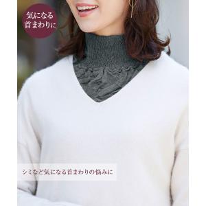 ネックカバー シルク 防寒 しっとり 暖かい ...の詳細画像2