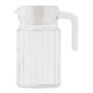 青いガラス製ピッチャー Amazon | ガラス製水差し 青いガラス製ピッチャー 蓋とハンドル