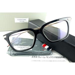 THOM BROWNE/トムブラウンTB-701-A 53sizeBLACK/GOLD メガネフレーム-国内正規品-基本レンズ無料｜royalmoon-00