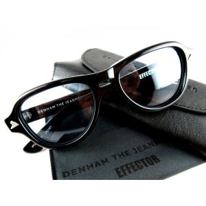 EFFECTOR/エフェクター DENHAM-4　BK2022モデル限定コラボモデル基本レンズ無料 送料無料 ブルーサングラスVer.｜royalmoon-00