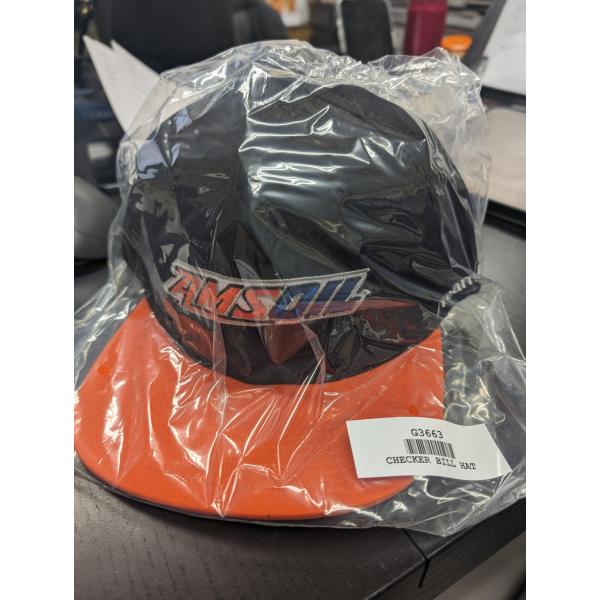 AMSOIL　チェッカービルハット　在庫限り