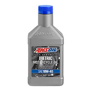正規輸入】AMSOIL 10W-40 100% SYNTHETIC METRIC MOTORCYCLE OIL 