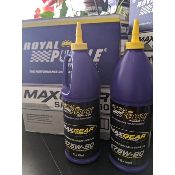 【正規輸入】ロイヤルパープル　royal purple　Max Gear　75W-90　1qt