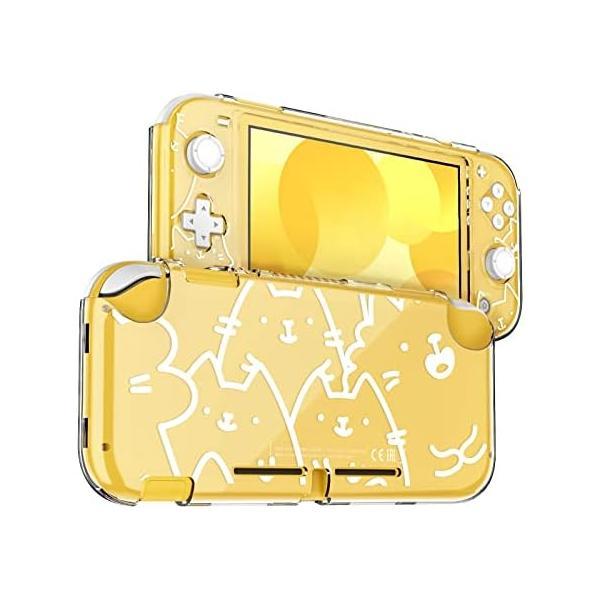 Nintendo SWITCH Lite用GripCase Liteカバーセット:グリップカバー+キ...