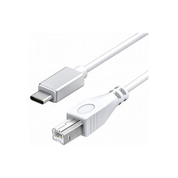 MIDI USB 変換ケーブル Macbook USB 1m USB B to C オスオス Mac...