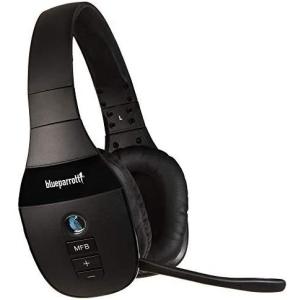 ブルーパロット S450-XT ブラック ワイヤレス Hi-Fiステレオ ヘッドセット Bluetooth接続 ノイズキャンセル 203582 大型