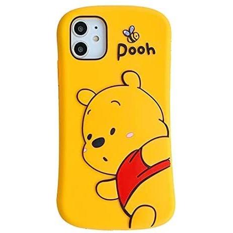 iphoneケース クマのプーさん スマホケース Pooh おしゃれ かわいい ソフト TPU （A...