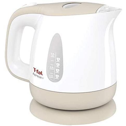 ティファール（T-FAL） 電気ケトル 0.8L カフェオレアプレシア・プラス 軽量シンプルタイプ ...