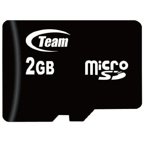 Team MicroSDカード 2GB SD変換アダプタ 動作電圧2.7V-3.6V 質量1g TG...