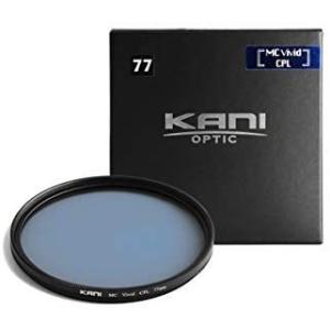 KANIMC VIVID CPL 偏光フィルター レンズフィルター (77mm) (ブラック 77mm)｜royalshoping01
