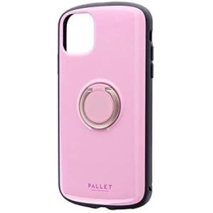 iPhone 11 耐衝撃リング付ハイブリッドケース「PALLET RING」 ピンク (ピンク)