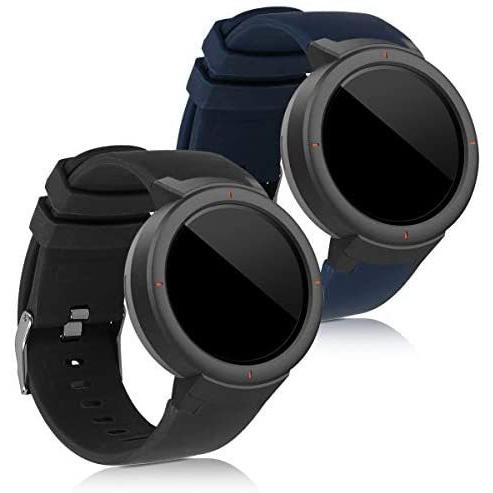 kwmobile 対応: Huami Amazfit Verge バンド - 2x 替えベルト TP...