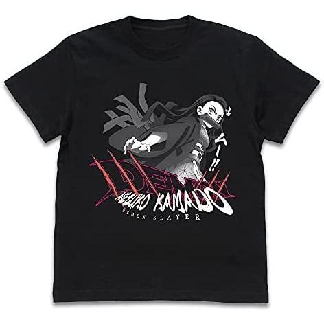 鬼滅の刃 無限列車編 禰豆子Tシャツ/BLACK-L