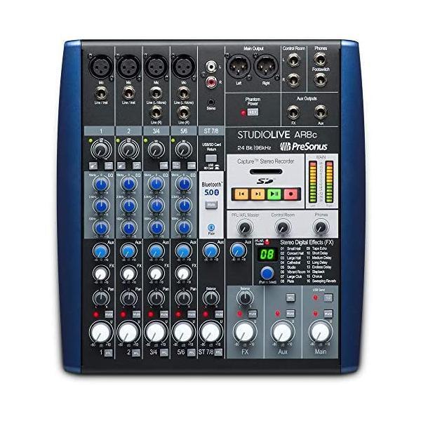 PreSonus StudioLive AR8c USB オールインワン・ハイブリッド・ミキサー 8...