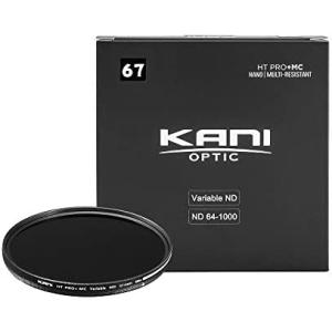 KANI NDフィルター 可変式 バリアブル 減光フィルター HT PRO+MC ND64-1000 (67mm) (67mm)｜royalshoping01