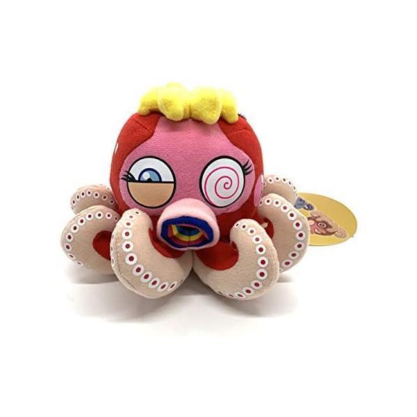 村上隆 kaikai kiki オクトパス ぬいぐるみ クッション 小 Red Octopus, M...