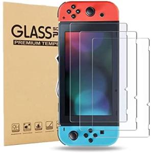 3枚セット Switch 用 ガラス液晶保護フィルム ガラスフィルム Nintendo Switch...