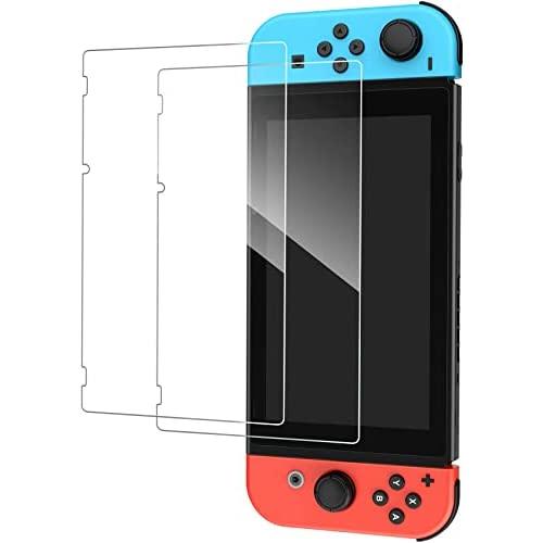 NIMASO ガラスフィルム Switch 対応 液晶 保護 フィルム スイッチ 対応 2枚入り N...