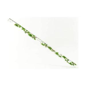 HALL CRYSTAL Flute A Offset Ivy クリスタルフルート A管 全長375mm (グリーン)｜royalshoping01