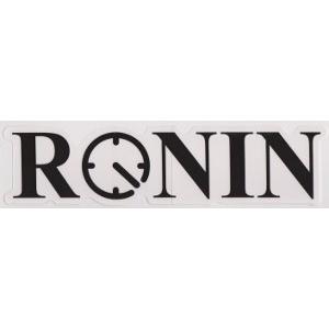 ロニン、RONIN<br>RONIN ロゴ、ステッカー2<br> :縦 5 x 横 22.5cm｜roycesurf