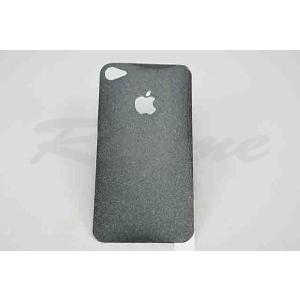 ラメタイプ　iPhone4保護フィルムカバー　　(ブラック)