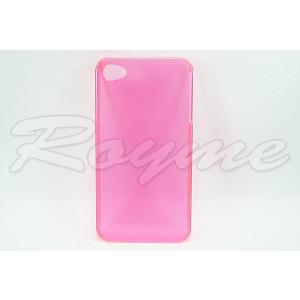 ハードタイプiPhone4専用保護ケース　　　(ピンク)全7色｜royme-2010