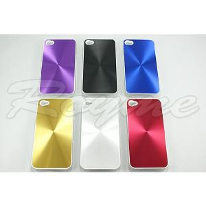 アルミ調iPhone4専用保護カバー (パープ...の詳細画像2