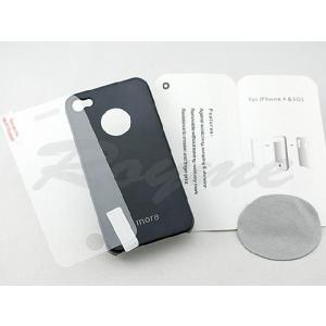 メッキ(ブラック) iphone4専用保護カバーの詳細画像2