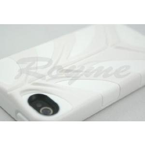 ボーンデザイン　iPhone４専用保護カバー　ホワイト