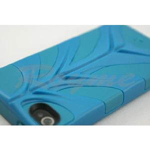 ボーンデザイン　iPhone４専用保護カバー　ブルー
