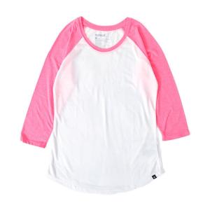 Hurley ハーレー ラグランTシャツ GTS0002730 XS ピンク ロンT 長袖Tシャツ レディース｜roys-clothing