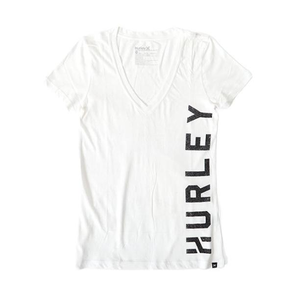 アウトレット品 Hurley ハーレー ビッグロゴ Vネック Tシャツ GTS0003160 XS ...